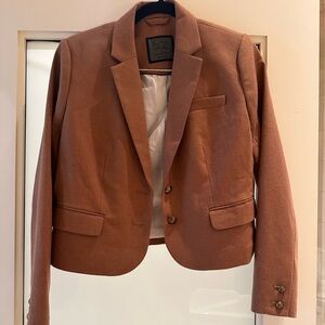 Abercrombie Tan Blazer Jacket